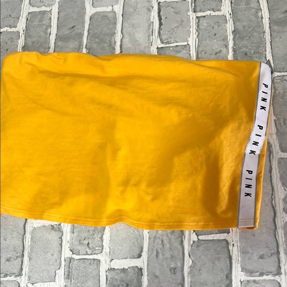 Yellow PINK Tube Top